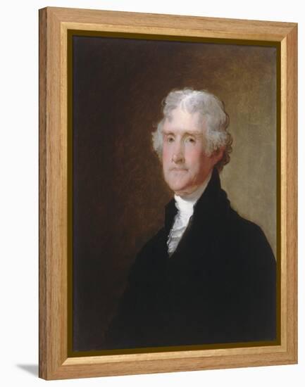 Thomas Jefferson, c.1821-Gilbert Stuart-Framed Premier Image Canvas