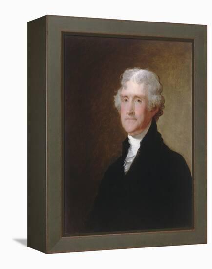 Thomas Jefferson, c.1821-Gilbert Stuart-Framed Premier Image Canvas