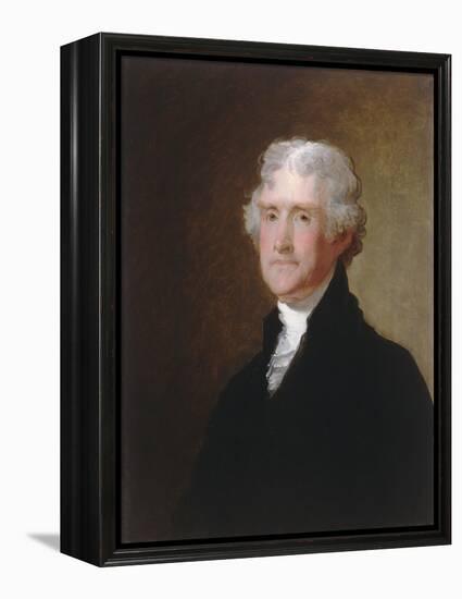 Thomas Jefferson, c.1821-Gilbert Stuart-Framed Premier Image Canvas