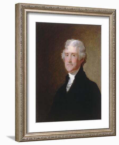 Thomas Jefferson, c.1821-Gilbert Stuart-Framed Giclee Print