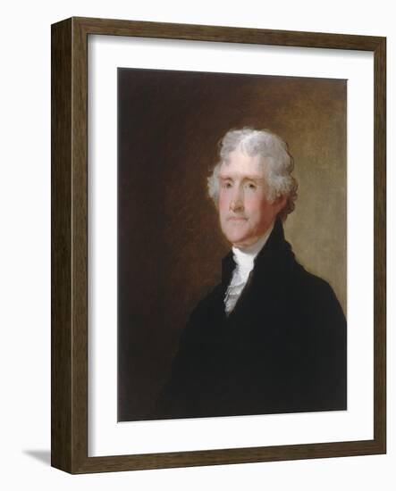 Thomas Jefferson, c.1821-Gilbert Stuart-Framed Giclee Print