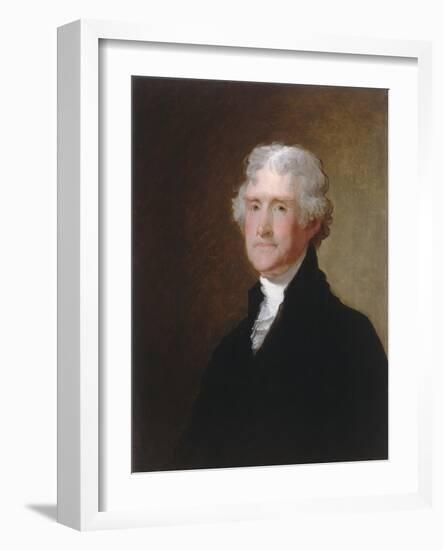 Thomas Jefferson, c.1821-Gilbert Stuart-Framed Giclee Print