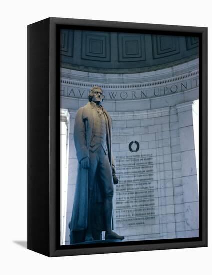 Thomas Jefferson Memorial, Washington D.C., United States of America (U.S.A.), North America-John Ross-Framed Premier Image Canvas