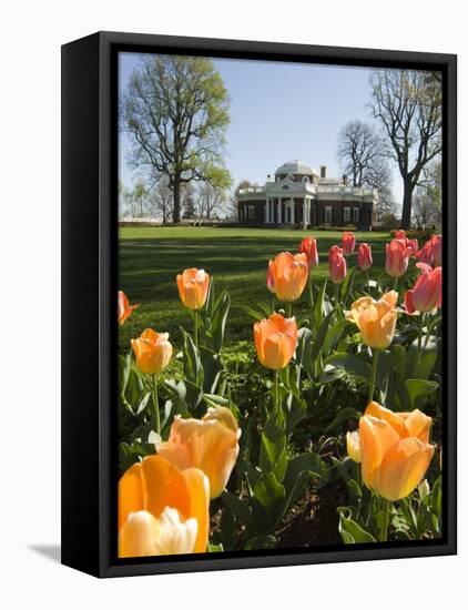 Thomas Jefferson's Monticello, UNESCO World Heritage Site, Virginia, USA-Snell Michael-Framed Premier Image Canvas