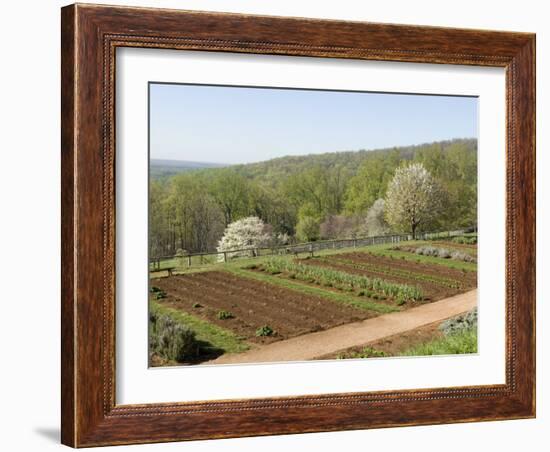 Thomas Jefferson's Monticello, Virginia, United States of America, North America-Snell Michael-Framed Photographic Print