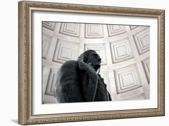 Thomas Jefferson Statue Washington DC-null-Framed Photo