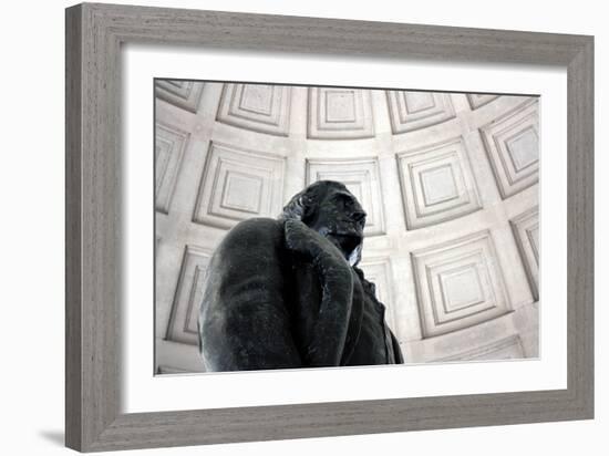 Thomas Jefferson Statue Washington DC-null-Framed Photo