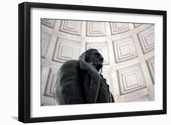 Thomas Jefferson Statue Washington DC-null-Framed Photo