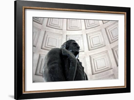 Thomas Jefferson Statue Washington DC-null-Framed Photo