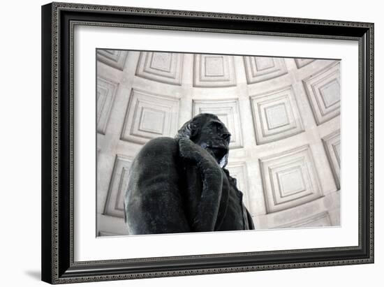 Thomas Jefferson Statue Washington DC-null-Framed Photo