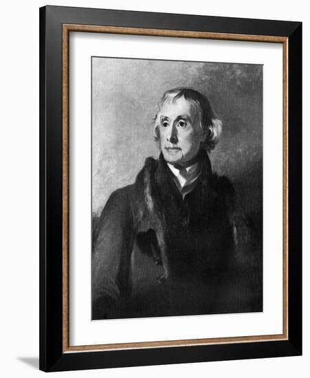 Thomas Jefferson, Third President of the United States, 19th Century-Thomas Sully-Framed Giclee Print