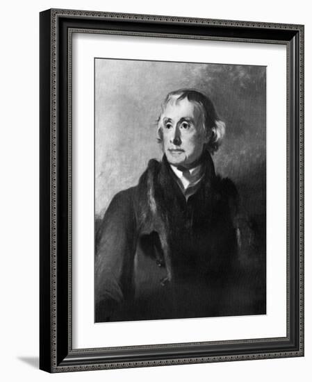 Thomas Jefferson, Third President of the United States, 19th Century-Thomas Sully-Framed Giclee Print