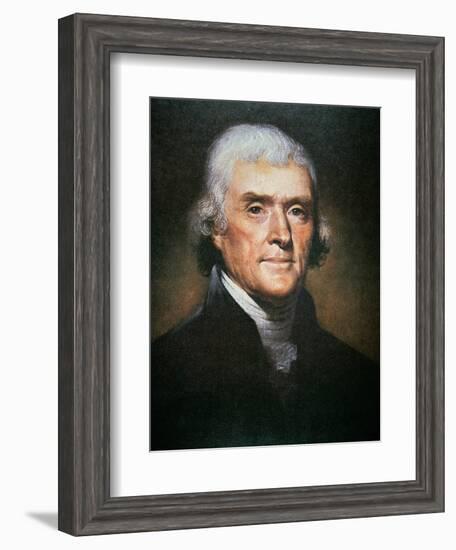 Thomas Jefferson-Rembrandt Peale-Framed Giclee Print