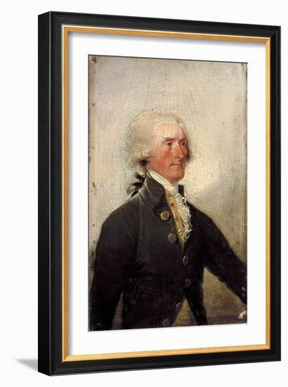 Thomas Jefferson-John Trumbull-Framed Premium Giclee Print