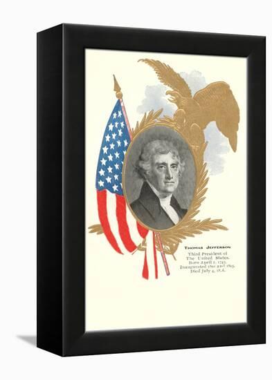 Thomas Jefferson-null-Framed Stretched Canvas