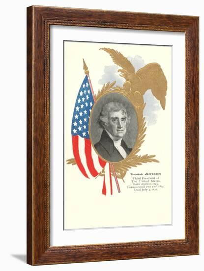 Thomas Jefferson-null-Framed Art Print