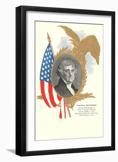 Thomas Jefferson-null-Framed Art Print