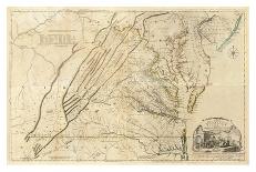 Map of Pennsylvania, c.1776-Thomas Jefferys-Stretched Canvas