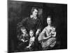 Thomas Johnson Family-Charles Wilson Peale-Mounted Art Print