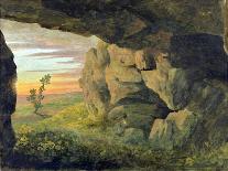 The Grotto at Posillipo, C.1782-Thomas Jones-Framed Giclee Print