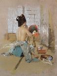 Geisha at Her Toilet-Thomas Jones Barker-Giclee Print