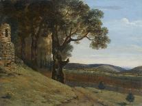 Field near Pencerrig, 1776 (Oil on Paper)-Thomas Jones-Giclee Print