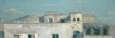 Buildings in Naples, 1782 (Oil on Paper)-Thomas Jones-Giclee Print