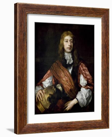 Thomas Killigrew and His Dog-Sir Anthony Van Dyck-Framed Giclee Print