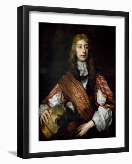 Thomas Killigrew and His Dog-Sir Anthony Van Dyck-Framed Giclee Print