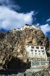 View of Kharsha Monastery from uphill walkway to Kachod Drub Ling Nunnery, Zanskar, Ladakh, India,-Thomas L. Kelly-Photographic Print