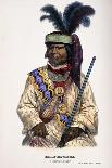 Seminole Leader, History of the Indian Tribes of N. America Osceola-Thomas Loraine Mckenney-Framed Giclee Print