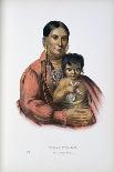Seminole Leader, History of the Indian Tribes of N. America Osceola-Thomas Loraine Mckenney-Framed Giclee Print