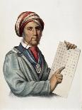 John Ross, a Cherokee Chief-Thomas Loraine Mckenney-Laminated Giclee Print