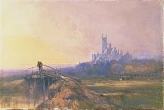 A View Near Norwich-Thomas Lound-Mounted Giclee Print