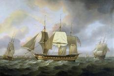 The Honourable E.I. Company's Ship 'Belvedere', Captain Charles Christie Commander, 1800-Thomas Luny-Giclee Print