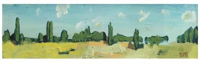 View over Safron Walden or Thaxted-Thomas MacGregor-Framed Giclee Print