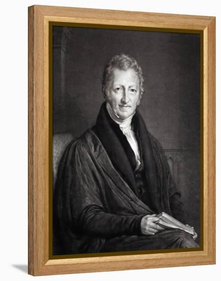 Thomas Malthus Portrait Population-Paul Stewart-Framed Premier Image Canvas