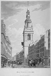 Church of St Mary-Le-Bow, Cheapside, City of London, 1798-Thomas Malton II-Framed Giclee Print