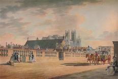 View of the Church of St George, Bloomsbury, London, 1799-Thomas Malton II-Framed Giclee Print