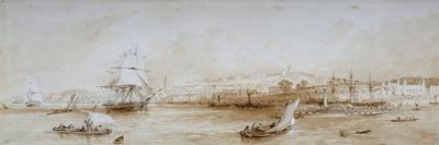 View of the Proposed St Katharine's Dock, London, C1825-Thomas Mann Baynes-Giclee Print