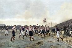 Aston Villa V Sunderland, 1893-Thomas Marie Madawaska Hemy-Giclee Print