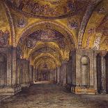 Venice - North Atrium of St Mark's, 1907 (W/C on Paper)-Thomas Matthews Rooke-Giclee Print