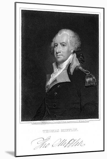 Thomas Mifflin-Gilbert Stuart-Mounted Art Print