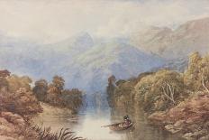 On the Loch Near Killin Perthshire-Thomas Miles Richardson II-Giclee Print