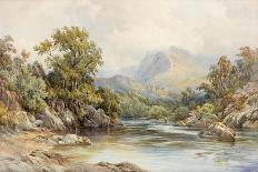 On the Loch Near Killin Perthshire-Thomas Miles Richardson II-Giclee Print