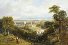 Richmond, Yorkshire (Oil on Canvas)-Thomas Miles Richardson-Giclee Print