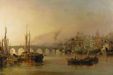 A View of Newcastle from the River Tyne-Thomas Miles Richardson-Giclee Print