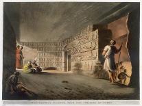 Head of the Colossal Sphinx, Giza, Egypt, 1801-Thomas Milton-Giclee Print