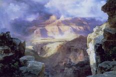 Cliffs of Green River-Thomas Moran-Art Print