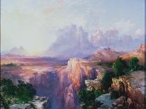 Shoshone Falls on the Snake River-Thomas Moran-Art Print